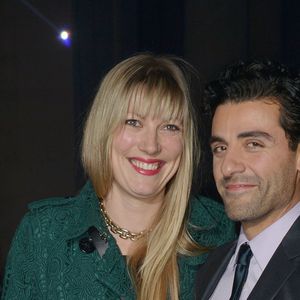 Oscar Isaac et sa compagne Elvira Lind à l'after party de la première de Star Wars: The Force awakens à Odeon Leicester Square à Londres, le 16 décembre 2015