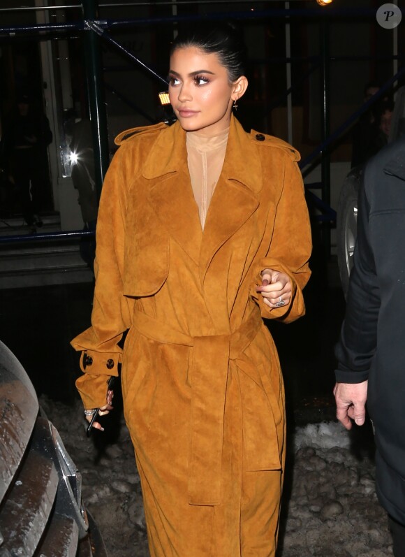 Kylie Jenner au restaurant Nobu à New York. Le 11 février 2017
