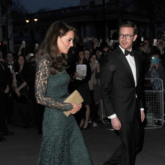 Nicholas Cullinan - Catherine Kate Middleton, duchesse de Cambridge arrive à l'exposition de Gillian Wearing à Londres le 28 mars 2017.