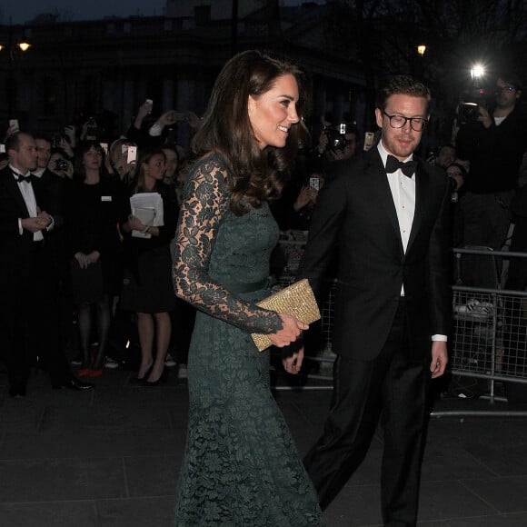 Nicholas Cullinan - Catherine Kate Middleton, duchesse de Cambridge arrive à l'exposition de Gillian Wearing à Londres le 28 mars 2017.