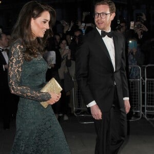 Nicholas Cullinan - Catherine Kate Middleton, duchesse de Cambridge arrive à l'exposition de Gillian Wearing à Londres le 28 mars 2017.