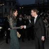 Nicholas Cullinan - Catherine Kate Middleton, duchesse de Cambridge arrive à l'exposition de Gillian Wearing à Londres le 28 mars 2017.