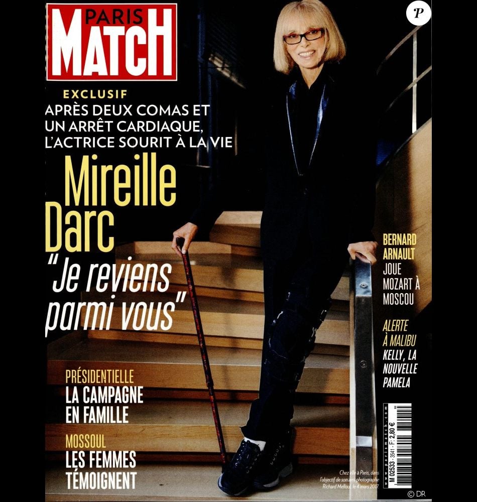 Couverture Du Magazine Paris Match En Kiosques Le 30 Mars 2017 - Purepeople