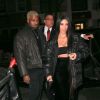 Kim Kardashian et Kanye West à New York, le 14 février 2017.