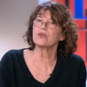 Jane Birkin dans l'émission Thé ou Café du 1er avril 2017 sur France 2.