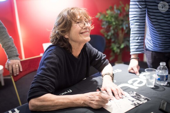 Exclusif - Jane Birkin présente son nouvel album Birkin - Gainsbourg  à Paris, le 24 mars 2017 © Cyril Moreau / Bestimage