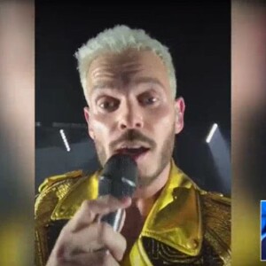 M. Pokora adresse un message à Pierre Ménès - "Canal Football Club", dimanche 2 avril 2017, Canal+