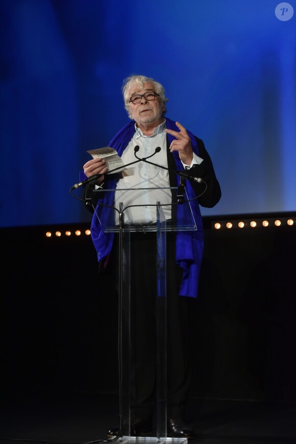 Jacques Weber lors de la cérémonie de clôture de la 9ème édition du Festival International du Film Policier de Beaune, le 1er avril, 2017. © Giancarlo Gorassini/Bestimage