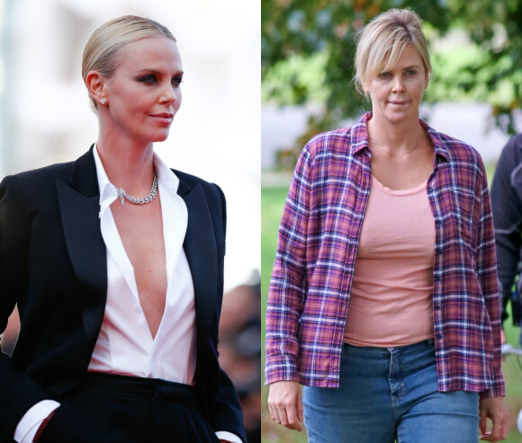 Charlize Theron, en mai 2016 et en septembre 2016.