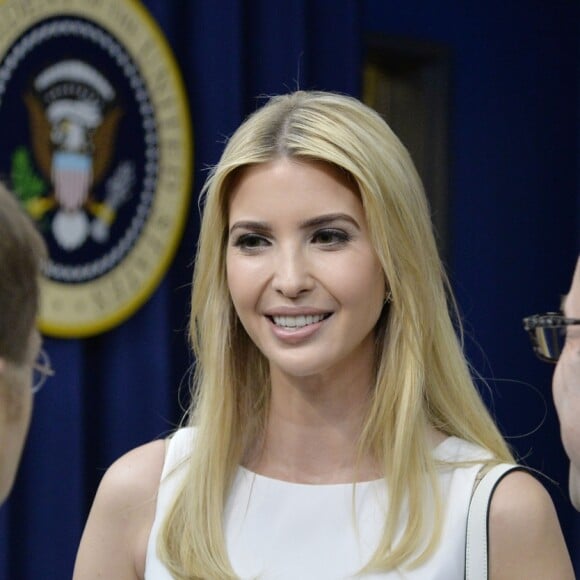 Ivanka Trump à la Maison Blanche. Washington, DC, le 4 avril 2017.