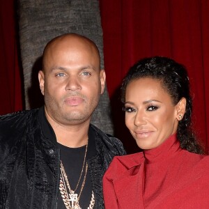 Melanie Brown et Stephen Belafonte à Los Angeles, le 30 juillet 2016.