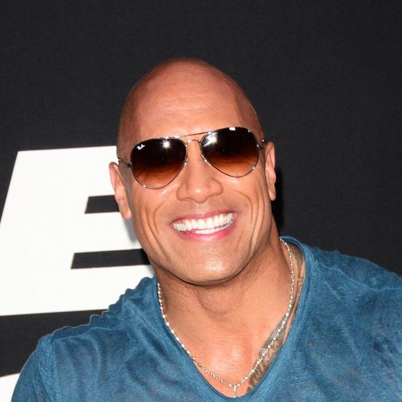 Dwayne Johnson à la première du film 'Fate Of The Furious' à New York, le 8 avril 2017