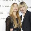 Le top model Nadja Auermann et sa fille Cosima Auermann - Vernissage de l'exposition "Peter Lindbergh, From Fashion to Reality" à Munich. Le 11 avril 2017.