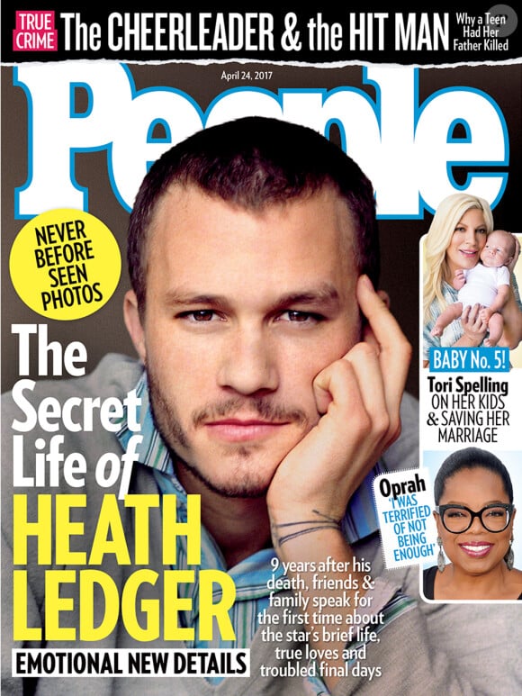 Heath Ledger en couverture de People.
