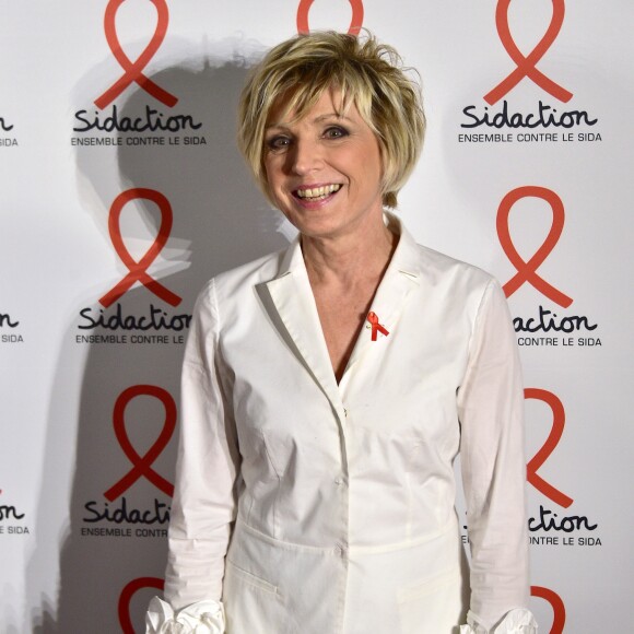 Evelyne Dhéliat - Soirée du Sidaction 2016 au Musée du Quai Branly à Paris le 7 mars 2016. © Giancarlo Gorassini/Bestimage