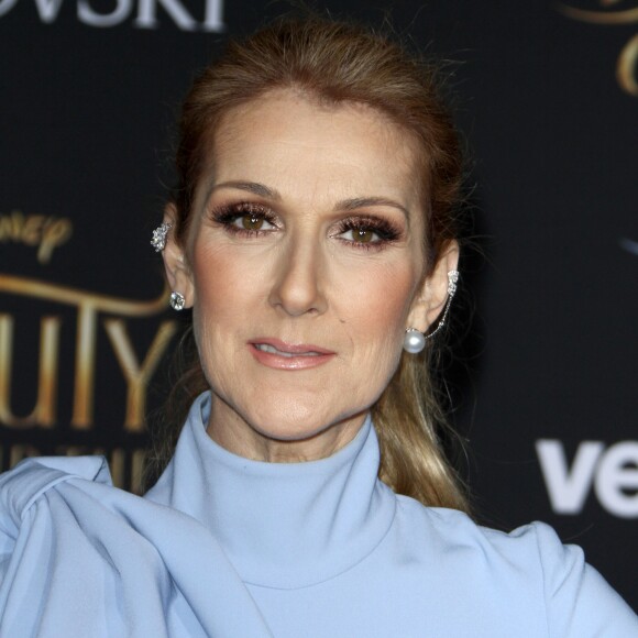 Celine Dion à la première de "La belle et la bête" à Los Angeles le 2 mars 2017.
