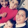 Ayem Nour, sa soeur et son petit frère - Snapchat, avril 2017