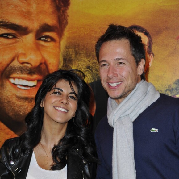 Stéphane Rousseau et Reem Kherici à l'avant-première du film "Sur la piste du Marsupilami" en mars 2012 à Paris