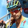 Michele Scarponi lors de la Vuelta 2016. Le coureur cycliste italien de l'équipe Astana a été tué samedi 22 avril 2017 par un camion lors d'une sortie d'entraînement près de chez lui dans la province d'Ancône.