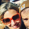 Michele Scarponi et sa compagne Emma, photo Instagram le 27 décembre 2016. Le coureur cycliste italien de l'équipe Astana a été tué samedi 22 avril 2017 par un camion lors d'une sortie d'entraînement près de chez lui dans la province d'Ancône.