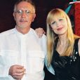 Eric Charden et la chanteuse Stone pour un concert au Casino de paris en 1997.
