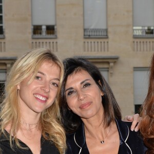 Amélie Fonlupt, Victoria Monfort, Reem Kherici et Eve Saint-Louis lors de l'avant-première du film "Jour J" au cinéma Gaumont-Opéra à Paris, France, le 24 avril 2017. © Veeren/Bestimage