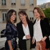 Reem Kherici, Chantal Lauby et Julia Piaton (enceinte) lors de l'avant-première du film "Jour J" au cinéma Gaumont-Opéra à Paris, France, le 24 avril 2017. © Veeren/Bestimage