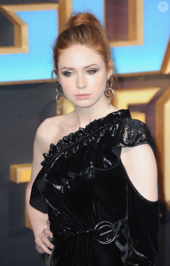 Karen Gillan à la première du film ‘Les Gardiens de la Galaxie Vol. 2' à Londres, le 24 avril 2017