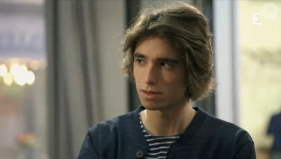 Valentin Baldi dans "Plus belle la vie" sur France 3. le 24 avril 2017.