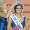 Iris Mittenaere, Miss France 2016, Sylvie Tellier, Miss France 2002, Camille Cerf, Miss France 2015 - Iris Mittenaere, Miss Nord-Pas-de-Calais élue Miss France 2016 lors du concours organisé à Lille, le 19 décembre 2015.