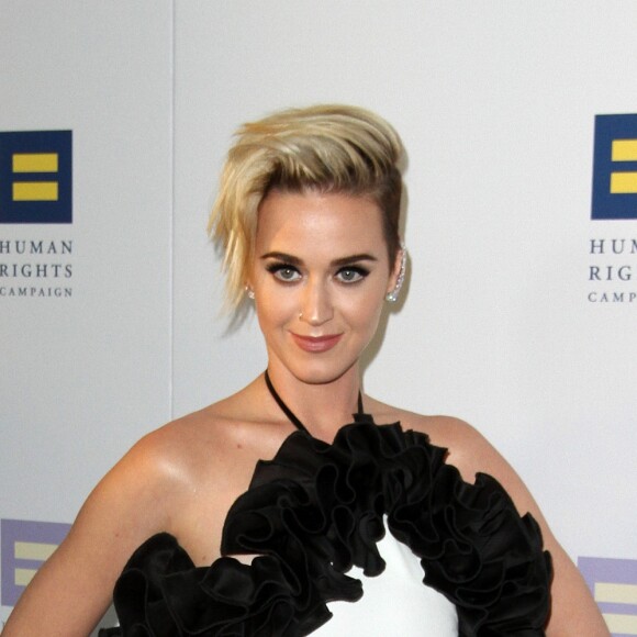 Katy Perry à la soirée Human Rights Campaign au JW Marriott à Los Angeles, le 18 mars 2017 © AdMedia via Zuma/Bestimage18/03/2017 - Los Angeles