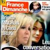 Magazine France Dimanche en kiosques le 28 avril 2017.