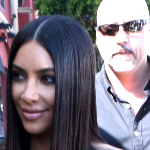 Kim Kardashian est allée déjeuner à Beverly Hills, le 30 mars 2017