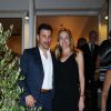 Jimmy Kimmel et Molly Mcnearney à la Soirée du Festival Global Film & Music à Ischia en Italie le 12 juillet 2015