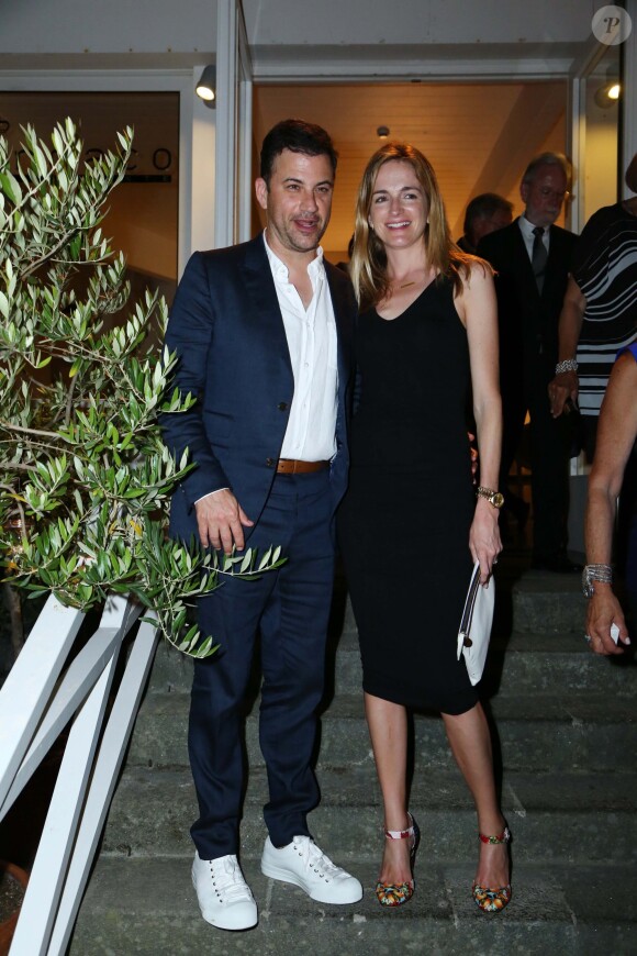 Jimmy Kimmel et Molly Mcnearney à la Soirée du Festival Global Film & Music à Ischia en Italie le 12 juillet 2015