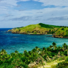 Denis Brogniart aux île Fidji pour le tournage de la nouvelle saison de "Koh-Lata". Avril-mai 2017.