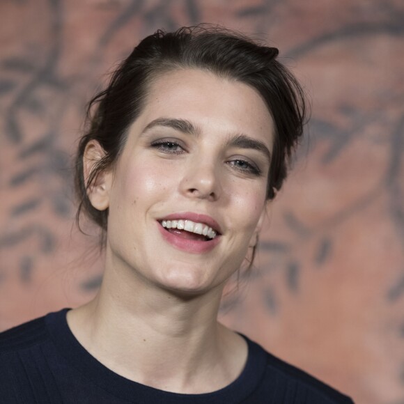 Charlotte Casiraghi - Défilé Chanel, collection croisière 2018 au Grand Palais à Paris. Le 3 mai 2017. © Olivier Borde/ Bestimage