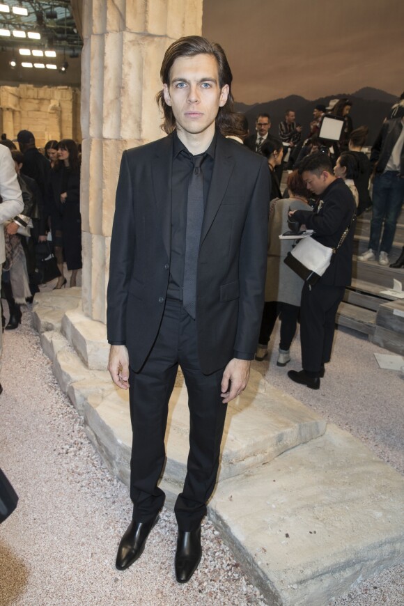 James Righton - Défilé Chanel, collection croisière 2018 au Grand Palais à Paris. Le 3 mai 2017.  © Olivier Borde/ Bestimage