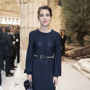 Charlotte Casiraghi - Défilé Chanel, collection croisière 2018 au Grand Palais à Paris. Le 3 mai 2017. © Olivier Borde/ Bestimage