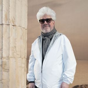 Pedro Almodovar - Défilé Chanel, collection croisière 2018 au Grand Palais à Paris. Le 3 mai 2017. © Olivier Borde/ Bestimage