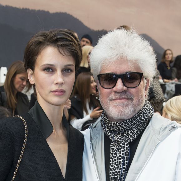 Marine Vacth et Pedro Almodovar - Défilé Chanel, collection croisière 2018 au Grand Palais à Paris. Le 3 mai 2017.  © Olivier Borde/ Bestimage