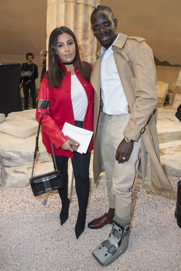 Majda et Mamadou Sakho - Défilé Chanel, collection croisière 2018 au Grand Palais à Paris. Le 3 mai 2017. © Olivier Borde/Bestimage