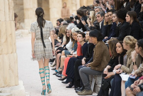 Défilé Chanel, collection croisière 2018 au Grand Palais à Paris. Le 3 mai 2017.  © Olivier Borde/ Bestimage