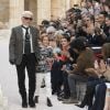 Défilé Chanel, collection croisière 2018 au Grand Palais à Paris. Le 3 mai 2017.  © Olivier Borde/ Bestimage