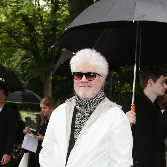 Pedro Almodovar - Défilé Chanel, collection croisière 2018 au Grand Palais à Paris. Le 3 mai 2017. © Denis Guignebourg/Bestimage