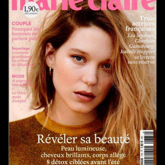 Couverture de Marie Claire, numéro de juin 2017.