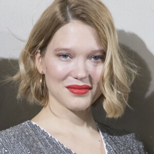 Léa Seydoux (enceinte) en backstage du défilé de mode "Louis Vuitton", collection prêt-à-porter Printemps-Eté 2017 à Paris, le 5 octobre 2016. © Olivier Borde/Bestimage