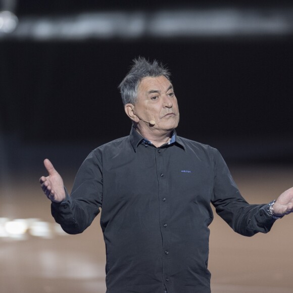 Exclusif - Jean-Marie Bigard à l'Enregistrement de l'émission "Le Grand Show de l'Humour" au Zénith de Paris le 30 janvier 2017. L'émission sera diffusée sur France 2 le 4 février 2017. © Pierre Perusseau/Bestimage