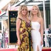 Goldie Hawn avec sa fille Kate Hudson - Goldie Hawn et son compagnon Kurt Russell reçoivent leurs étoiles sur le Walk of Fame au 6201 Hollywood blvd à Hollywood, le 4 mai 2017