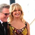 Goldie Hawn et son compagnon Kurt Russell reçoivent leurs étoiles sur le Walk of Fame au 6201 Hollywood blvd à Hollywood, le 4 mai 2017